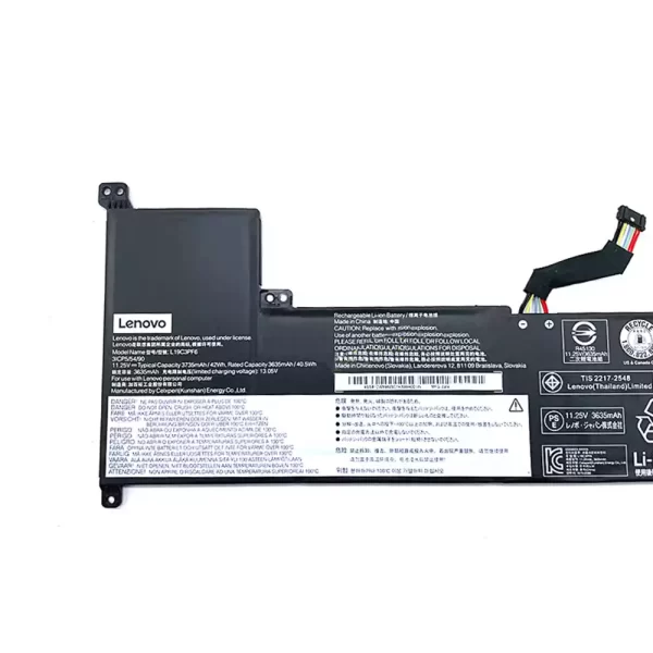 原裝筆電 電池 適用於 [LENOVO]聯想 L19C3PF6：圖片 3