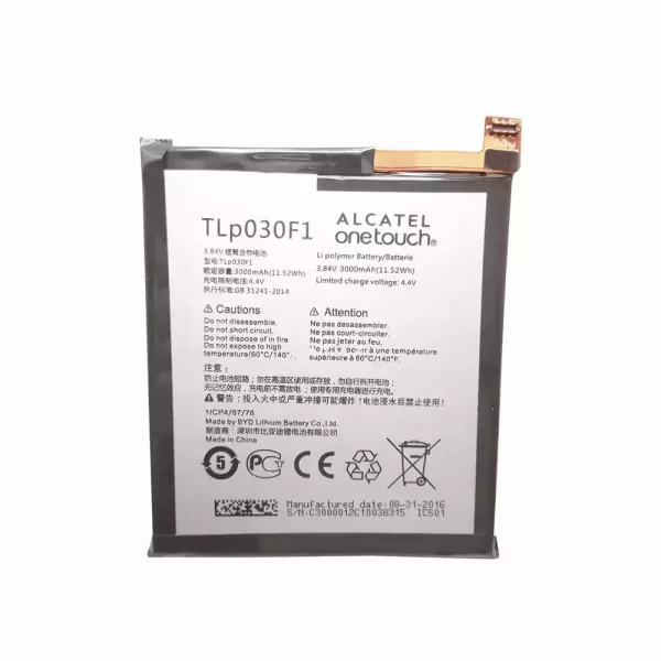 原裝電池 TLP030F1 適用於 TCL 950