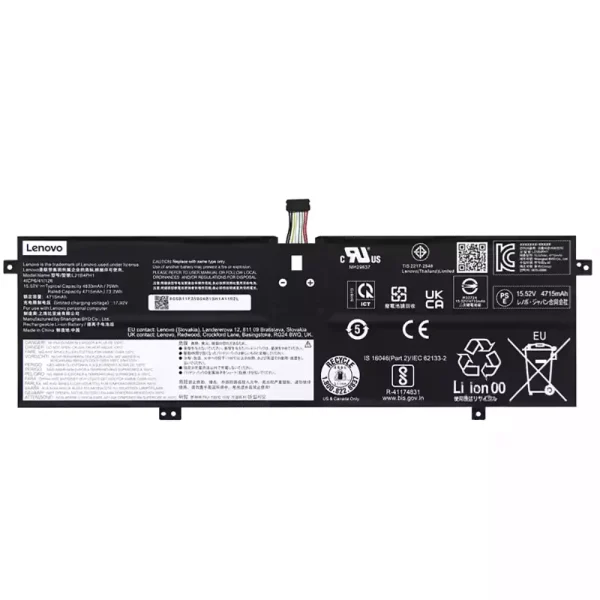 筆電 電池 適用於 [LENOVO]聯想 L21B4PH1 L21C4PH1 L21M4PH1 L21L4PH1 L21D4PH1：圖片 2