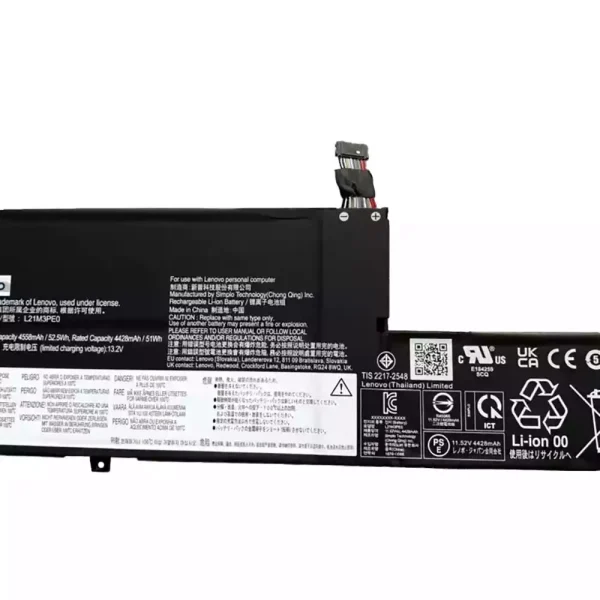 筆電 電池 適用於 [LENOVO]聯想 L21M3PE0 L21C3PE0 L21L3PE0 L21B3PE0：圖片 3