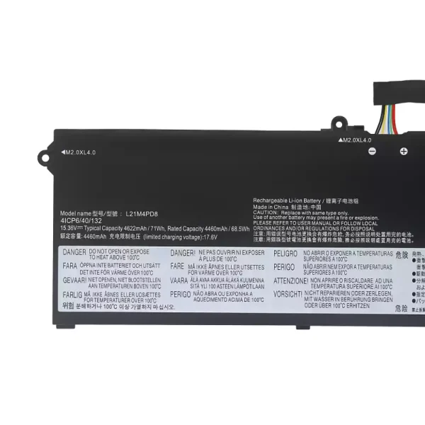 筆電 電池 適用於 [LENOVO]聯想 L21C4PD8 L21D4PD8 L21L4PD8 L21M4PD8：圖片 3