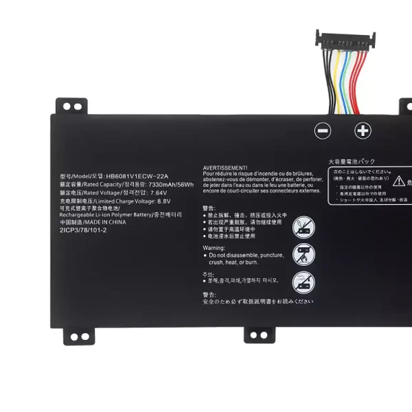 筆電 電池 適用於 [HUAWEI]華為 HB6081V1ECW-22A：圖片 3