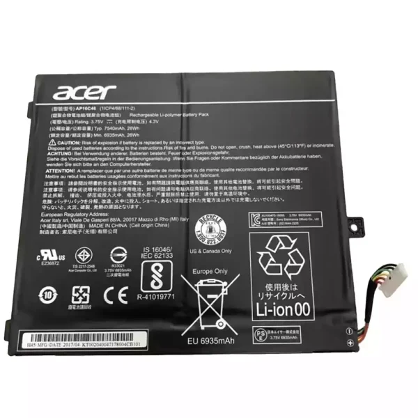 筆電 電池 適用於 [ACER]宏基 AP16C46