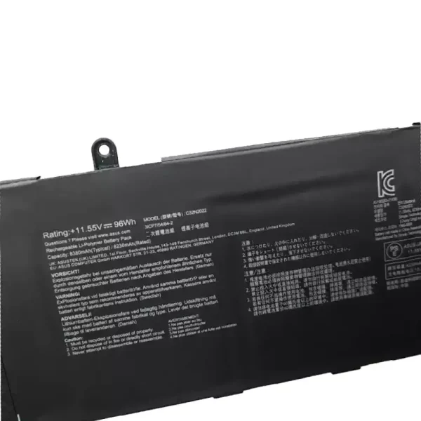 筆電 電池 適用於 [ASUS]華碩 C32N2022：圖片 3