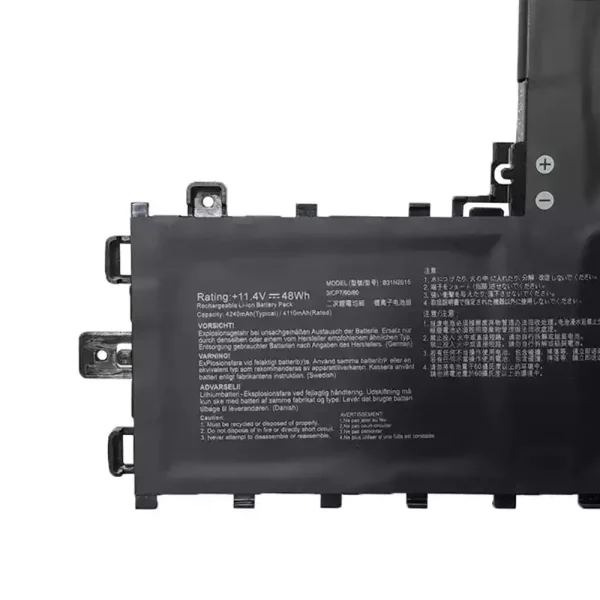 筆電 電池 適用於 [ASUS]華碩 B31N2015：圖片 3