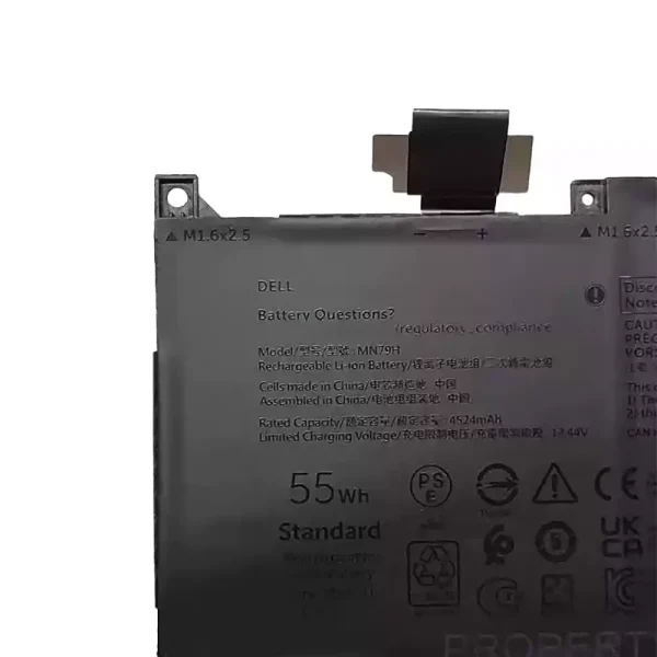 筆電 電池 適用於 [DELL]戴爾 MN79H NXRKW：圖片 3