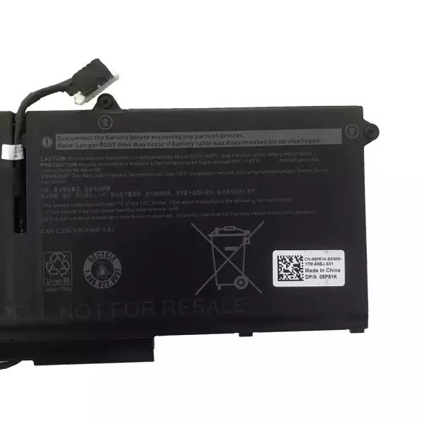 筆電 電池 適用於 [DELL]戴爾 FK0VR FKOVR：圖片 4