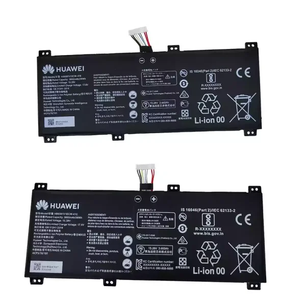 筆電 電池 適用於 [HUAWEI]華為 HB6081V1ECW-41B HB6081V1ECW-41C：圖片 3