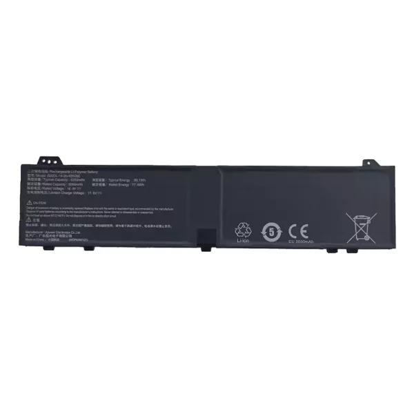 筆電 電池 適用於 MECHREVO GXIDL-14-20-4S5050