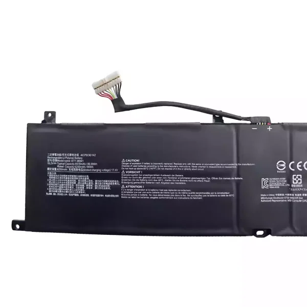 筆電 電池 適用於 MSI BTY-M6M1：圖片 3