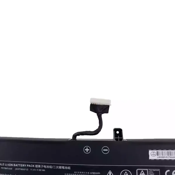 筆電 電池 適用於 PD70BAT-6 PD70BAT-6-80：圖片 3