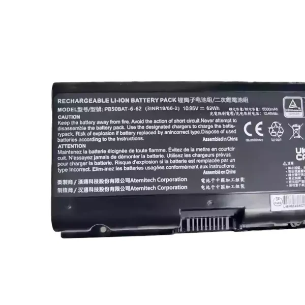 筆電 電池 適用於 PB50BAT-6-62：圖片 3