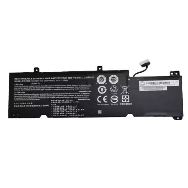 筆電 電池 適用於 CLEVO NV40BAT-4-53