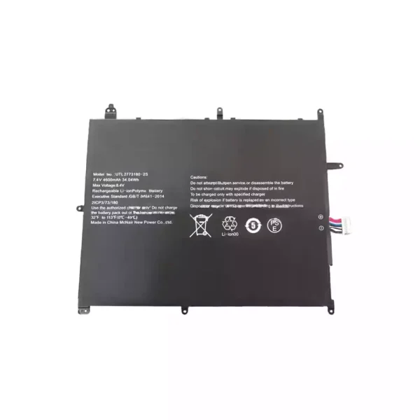 筆電 電池 適用於 UTL2773180-2S