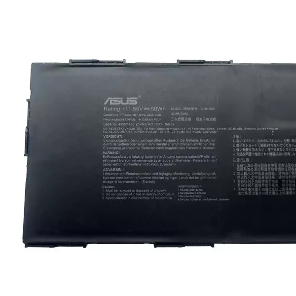 筆電 電池 適用於 [ASUS]華碩 C31N2005：圖片 2