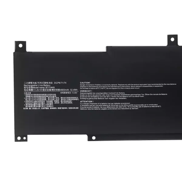 筆電 電池 適用於 MSI BTY-M49：圖片 3