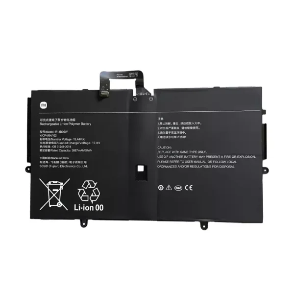 筆電 電池 適用於 XIAOMI R13B06W