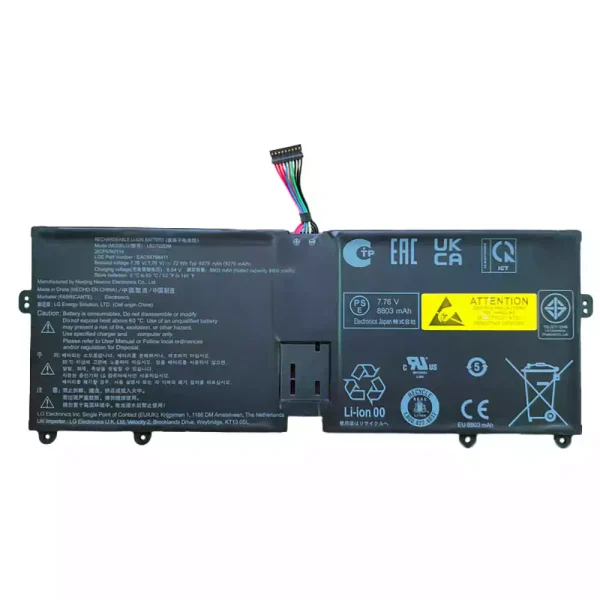 筆電 電池 適用於 LG gram LBZ722DM