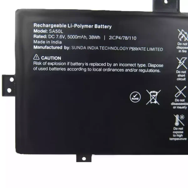 筆電 電池 適用於 SA50L：圖片 2