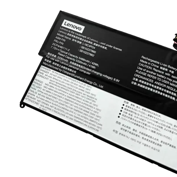 筆電 電池 適用於 [LENOVO]聯想 L19M4PG4 L19C4PG4 L19D4PG3：圖片 3