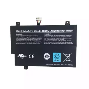 筆電 電池 適用於 MSI BTY-S19