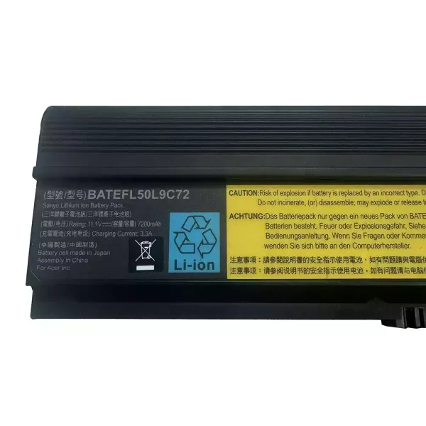 筆電 電池 適用於 [ACER]宏基 BATEFL50L9C72：圖片 2