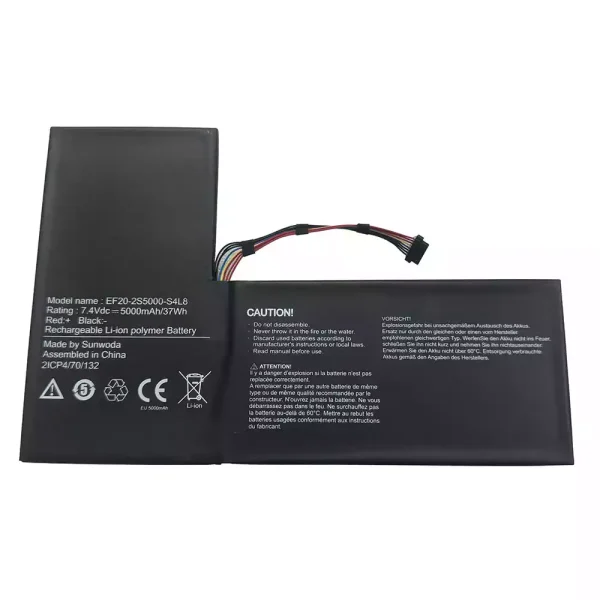 筆電 電池 適用於 EF20-2S5000-S4L8 E2213 S2218