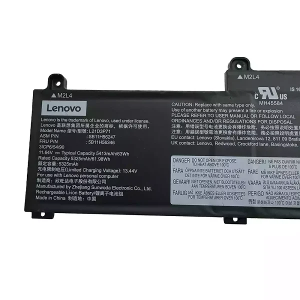 筆電 電池 適用於 [LENOVO]聯想 L21D3P71 SB11H56247 5B11H56346：圖片 3
