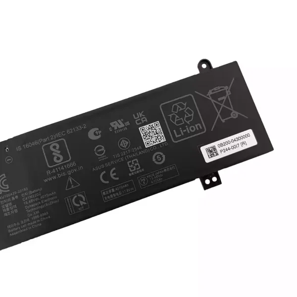 筆電 電池 適用於 [ASUS]華碩 C41N2202：圖片 4