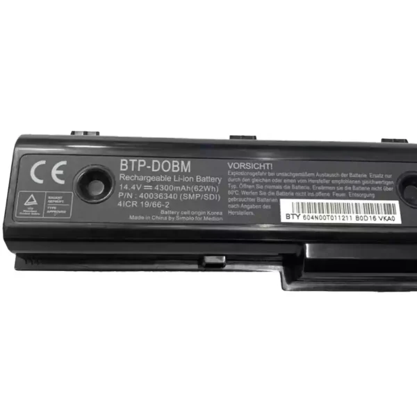 筆電 電池 適用於 Medion BTP-DNBM,BTP-DOBM：圖片 2