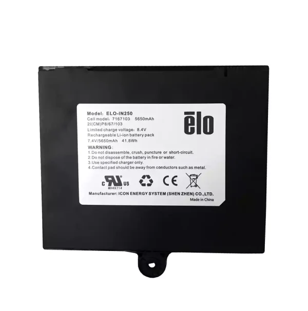 筆電 電池 適用於 ELO ELO-IN250 7167103