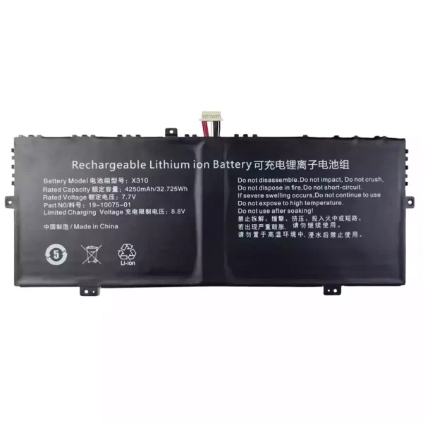 筆電 電池 適用於 X310,Chuwi LarkBook CWI509 Jumper JNB13 Ezbook X3 air 8128