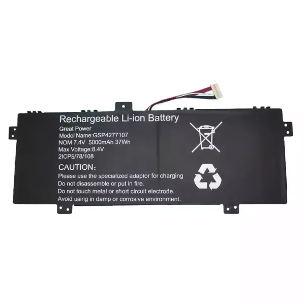 筆電 電池 適用於 GSP4277107：圖片 2