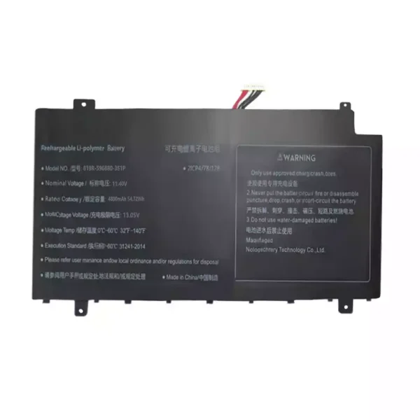 筆電 電池 適用於 819R-596880-3S1P
