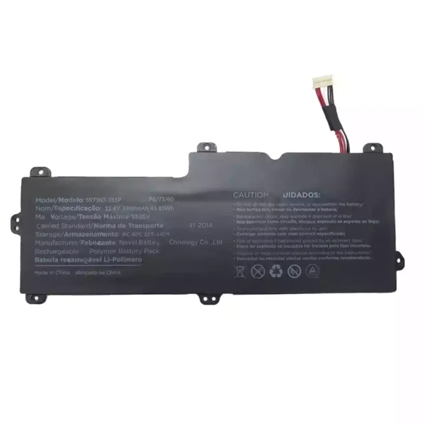 筆電 電池 適用於 597360-3S1P