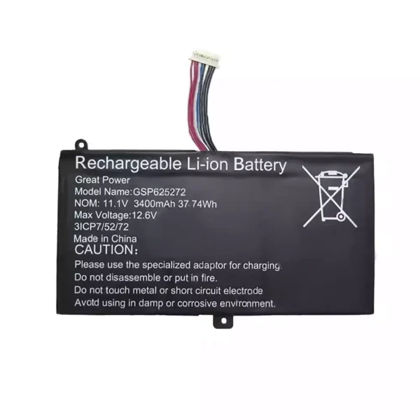 筆電 電池 適用於 GSP625272