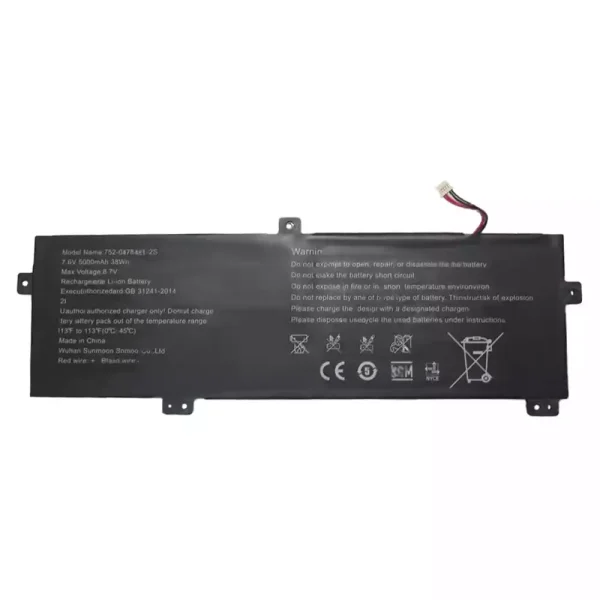 筆電 電池 適用於 752-0478131-2S