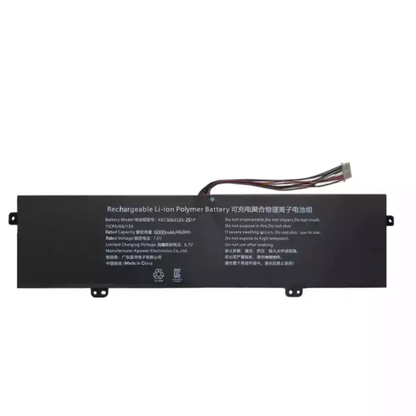 筆電 電池 適用於 AEC5064124-2S1P-N：圖片 3