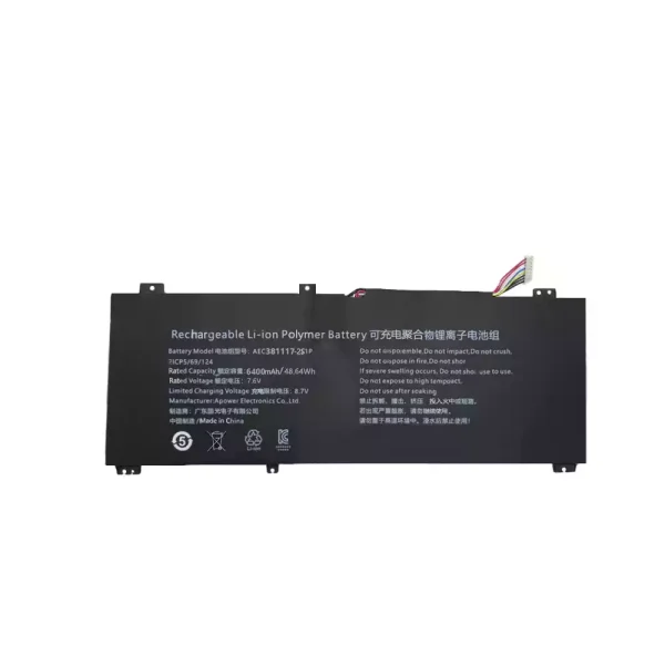 筆電 電池 適用於 AEC4381117-2S1P