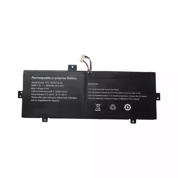 筆電 電池 適用於 UTL-3978110-2S