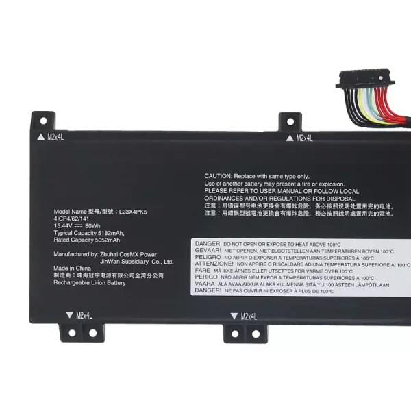 筆電 電池 適用於 [LENOVO]聯想 L23M4PK5 L23B4PK5 L23X4PK5 L23C4PK5 L23D4PK5：圖片 3