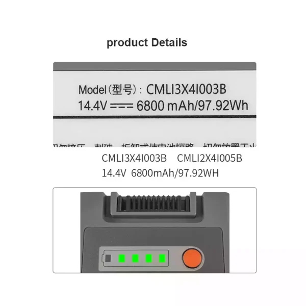 高品質電池 適用於 COMEN CMLI2X4I005B CMLI2X4I002B：圖片 4