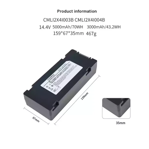 高品質電池 適用於 COMEN CMLI2X4I003B：圖片 2