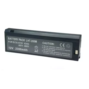 高品質電池 適用於 NIHON KOHDEN ECG-6851K,ECG-6151,ECG-6353,ECG-6511,ECG-6551,ECG-6951,ECG-9120