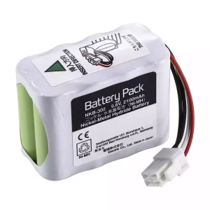 高品質電池 適用於 NKB-302 X064,Nihon Kohden OPV-1500 OPV-1500K