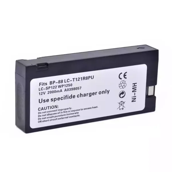 高品質電池 適用於 Actema T-BERD 107A,Alphasource AS008281,Any Battery 2359,Cardiac Science 9001,9004