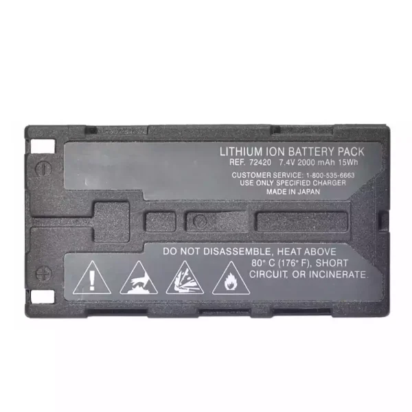 高品質電池 適用於 72420,welchallyn 14001 14010 14011 14021 14031