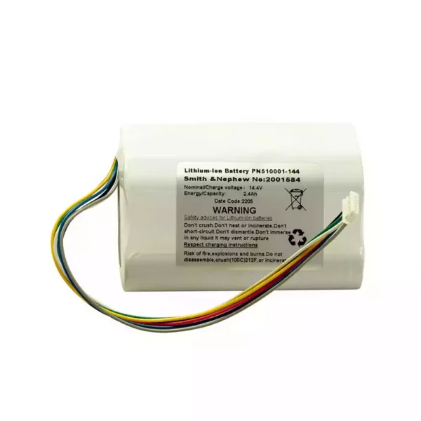 高品質電池 適用於 LG144,510001-144,Smith & Nephew No.2001584,RENASYS GO