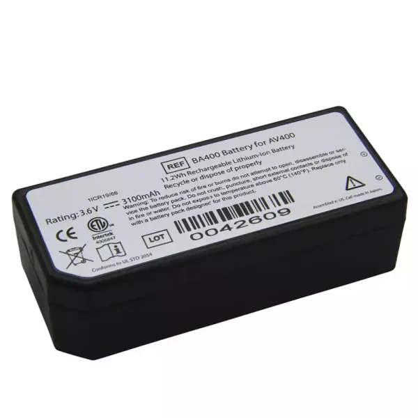 高品質電池 適用於 BA400,Veins AccuVein AV400：圖片 3