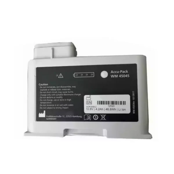 高品質電池 適用於 Weinmann WM45045 MEDUMAT Standard